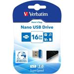 Verbatim Store 'n' Stay Nano 16GB, modrý