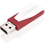 Verbatim Swivel USB Flash Disk 16GB, červená