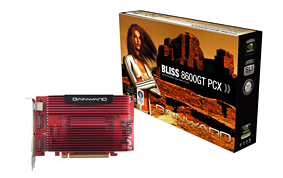 VGA GAINWARD GeForce 8600GT HDTV 256MB SilentFX (PCIe)