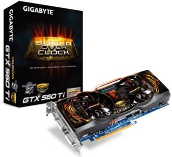 VGA GIGABYTE 560GTX Ti 1GB DDR5 (PCIe) Superoverclock