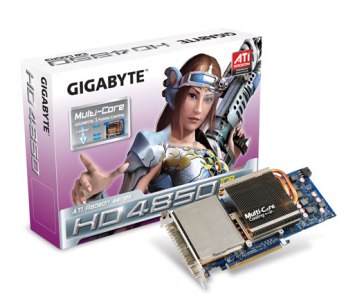 VGA GIGABYTE ATI HD4850 1GB OC DDR3 (PCIe)