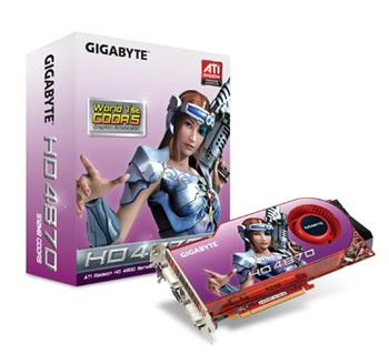 VGA GIGABYTE ATI HD4870 512MB DDR5 (PCIe)