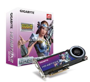 VGA GIGABYTE ATI HD4870 X2 2GB DDR5 (PCIe)