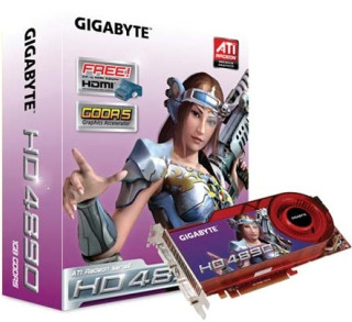 VGA GIGABYTE ATI HD4890 1GB DDR5 (PCIe)