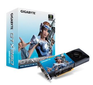 VGA GIGABYTE GeForce 260GTX OC 896MB DDR3 (PCIe)