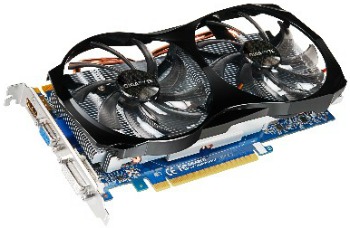 VGA GIGABYTE GeForce 550GTX GV-N550WF2-1GI 1GB DDR5 (PCIe)