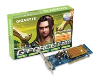 VGA GIGABYTE GeForce 6200 256MB DDR2 (AGPx)