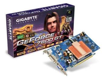 VGA GIGABYTE GeForce 7600GT 128MB (PCIe) silent pipe