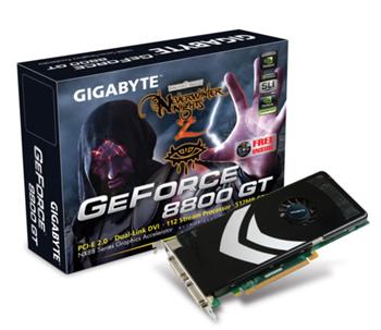 VGA GIGABYTE GeForce 8800GT 512MB (PCIe)