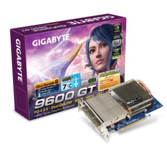 VGA GIGABYTE GeForce 9600GT 1GB DDR3 passive (PCIe)