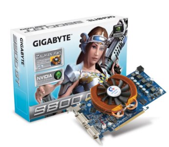 VGA GIGABYTE nVidia 9800GT 512MB (PCIe)