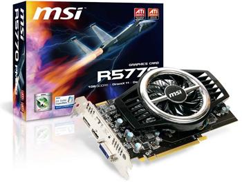 VGA MSI ATI R5770-PM2D1G 1GB DDR5 (PCIe)