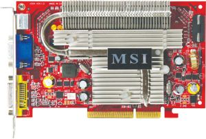 VGA MSI GeForce NX7600GT 256MB DDR2 (AGPx)