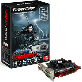 VGA POWERCOLOR HD5750 1GB DDR5 active (PCIe)