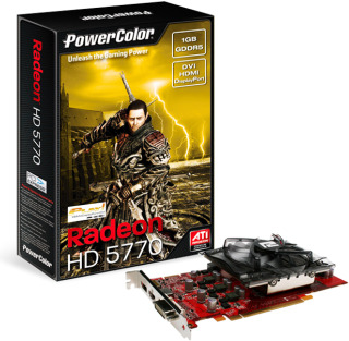 VGA POWERCOLOR HD5770 1GB PLAY DDR5 (PCIe)