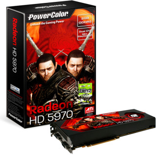 VGA POWERCOLOR HD5970 2GB DDR5 (PCIe)