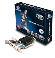 VGA SAPPHIRE ATI HD 5450 512MB DDR3 (PCIe)