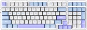 VGN V98 Pro V2, bezdrôtová mechanická herná klávesnica, US layout, Sea Salt