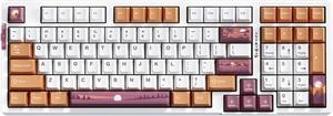VGN V98 Pro V2, bezdrôtová mechanická herná klávesnica, US layout, Twilight