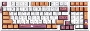 VGN V98 Pro V2, bezdrôtová mechanická herná klávesnica, US layout, Twilight