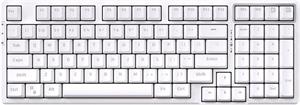 VGN V98 V2, bezdrôtová mechanická herná klávesnica, US layout, biela