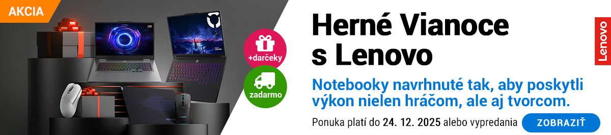 Vianočná herná zábava s Lenovo