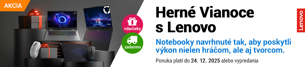 Vianočná herná zábava s Lenovo