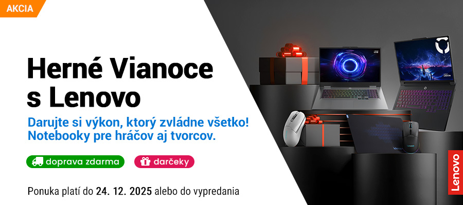 Vianočná herná zábava s Lenovo