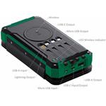 Viking EP16W solárna outdoorová powerbanka 16 000 mAh, bezdrôtové nabíjanie