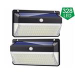 Viking vonkajšie solárne LED svetlo M328 s pohybovým senzorom, set 2ks, (rozbalené)