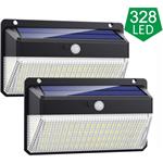 Viking vonkajšie solárne LED svetlo M328 s pohybovým senzorom, set 2ks, (rozbalené)