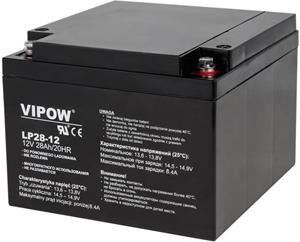 Vipow 12V / 28Ah LP-2812, gélový akumulátor
