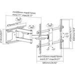 Vision VFM-WA6X4/3 držiak pre TV, 42”- 70", kĺbový