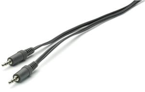 Vivanco kábel Jack 3,5mm M/M, prepojovací 2,5m sivý