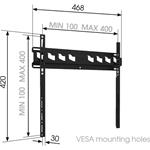 Vogels MA3000, držiak na TV, 32"-55", fixný