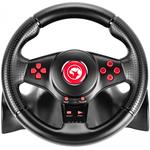 Volant Marvo GT-903, volant s pedálami a radiacou pákou, 16tl., USB, čierny