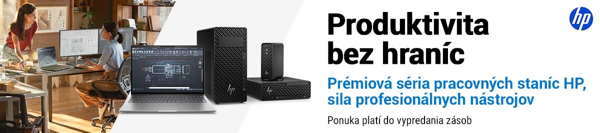 Výkonné HP pracovné stanice skladom