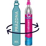 Výmena SODASTREAM - Quick Connect CQC - plynová náplň CO2 v bombičke