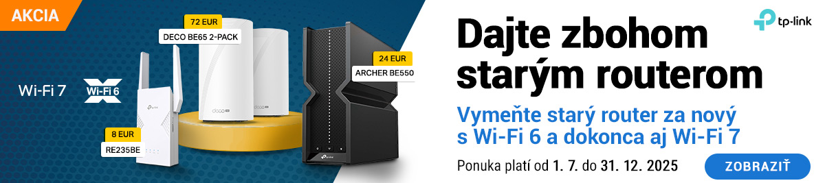 Vymeňte starý router za nový TP-Link