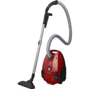 Vysávač ELECTROLUX, vreckový, 1500 W, 3,5 l, mikrofilter, indikátor plného vrecka, červená
