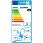 Vysávač SAMSUNG, bezvreckový, 700 W, 1,5 l, filter HEPA, Twin Chamber System, en.tr. A, sivá/tmavomodrá