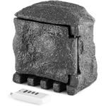 Waldbeck Power Rock Remote, záhradná zásuvka, sivá