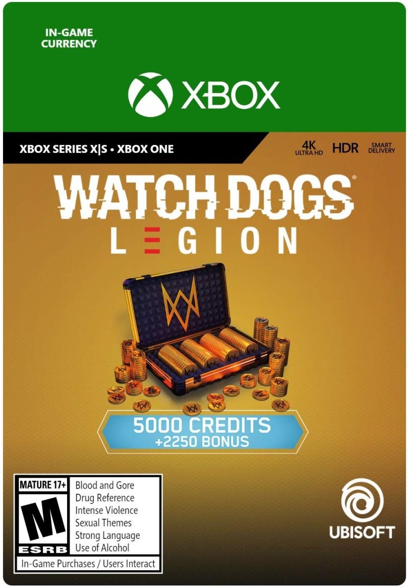 Watch Dogs Legion 7,250 WD Credits