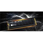 WD BLACK SN8100 NVMe SSD, 2TB, s chladičom