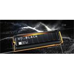 WD BLACK SN8100 NVMe SSD, 4TB, s chladičom