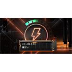 WD BLACK SN8100 NVMe SSD, 4TB, s chladičom