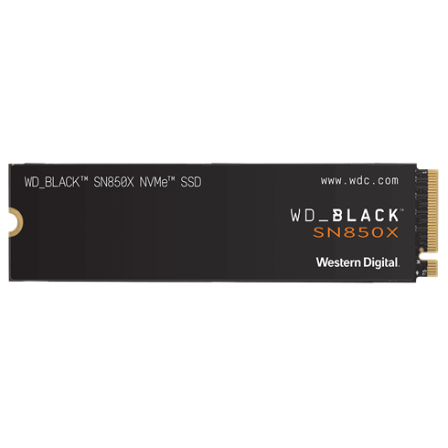 WD Black SN850X SSD 8TB M.2 NVMe Gen4 7200/6600 MBps