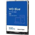WD Blue 2,5", 500GB, 5400RPM, 128MB cache