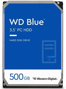 WD Blue 3,5", 500GB, 5400RPM, 64MB cache