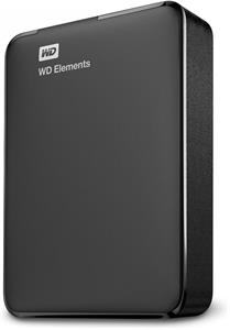 WD Elements Portable 4TB, čierny